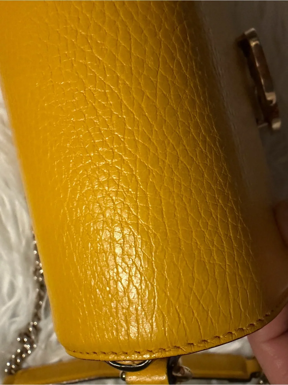 Gucci Dollar Calfskin Interlocking G Crossbody Bag